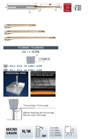 Микрофреза концевая Karnasch d= 0,2мм l=6 мм HRC